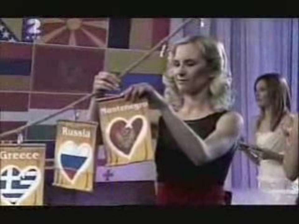 2008 Eurovision: Draw of the running order (Semi 1)