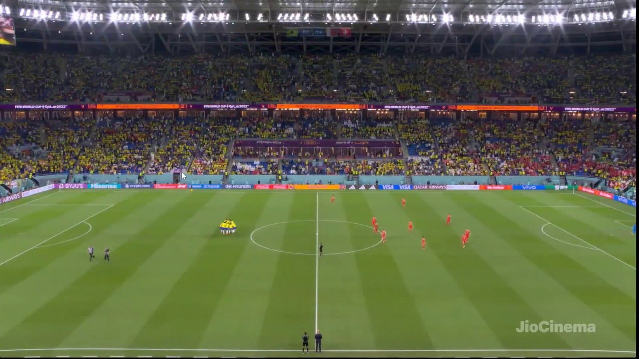 BRAZIL VS SWITZERLAND|FIRST HALF|Qatar world cup 2022