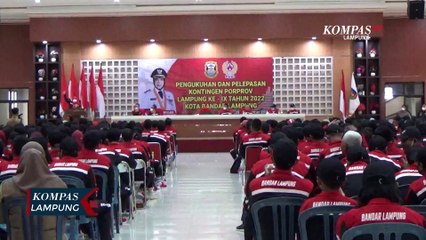 下载视频: 643 Atlet Kota Bandar Lampung Dilepas Walikota Eva Dwiana Di Pekan Olahraga Provinsi Lampung