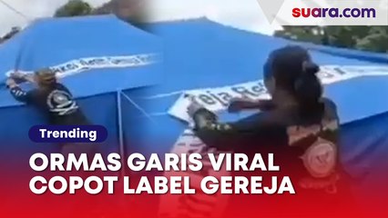 Ormas Garis Copot Label Gereja di Gempa Cianjur, Sempat Dipermasalahkan saat di Pilpres 2019