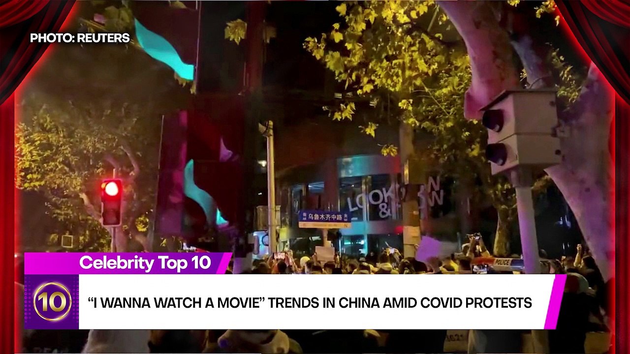 CELEBRITY TOP 10 NOV.  29,  2022