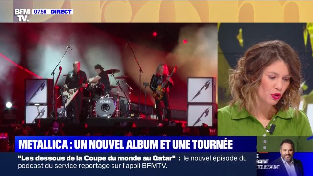 Metallica annonce un nouvel album et une tournée