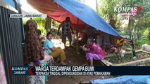 50 KK Korban Gempa Cianjur Terpaksa Mengungsi Di Pemakaman