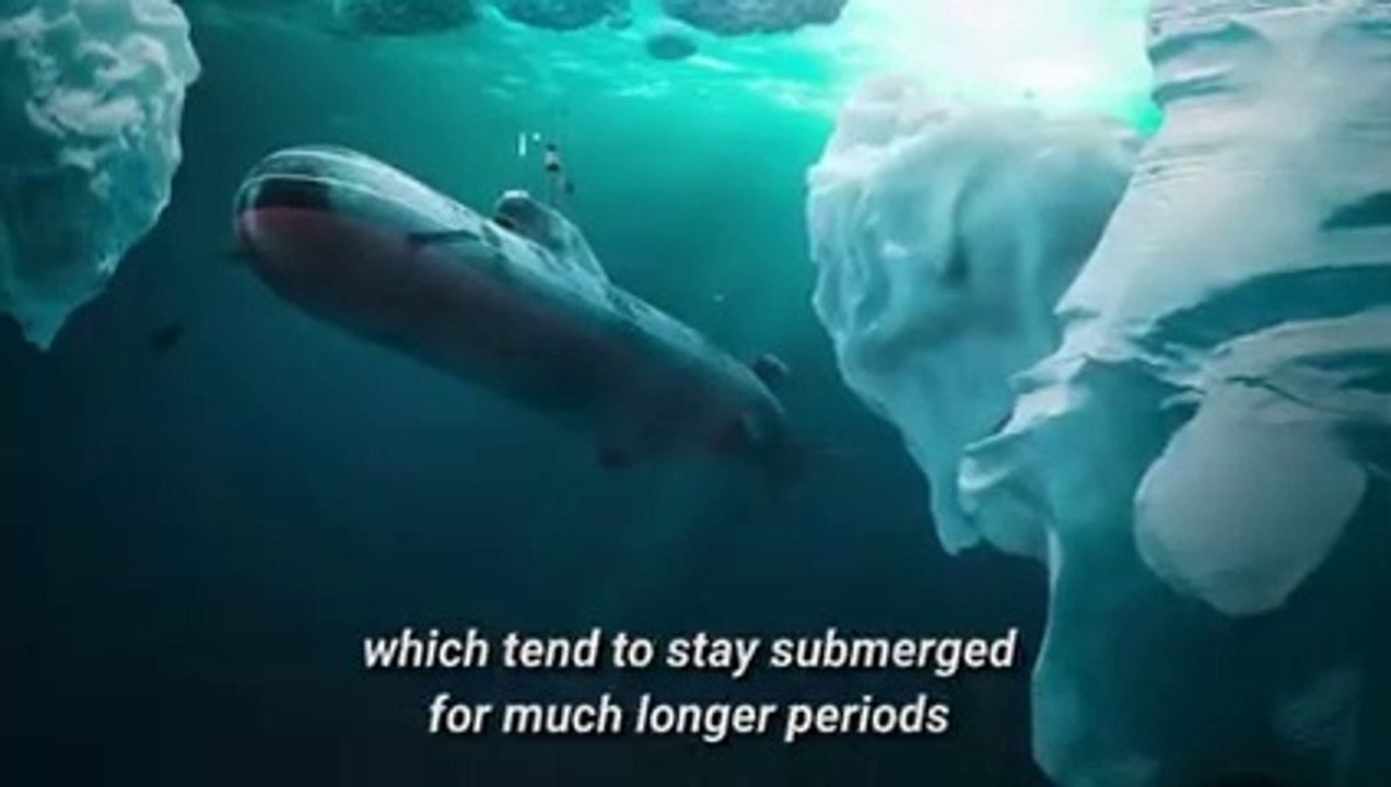 How do nuclear submarines stay under water for months
