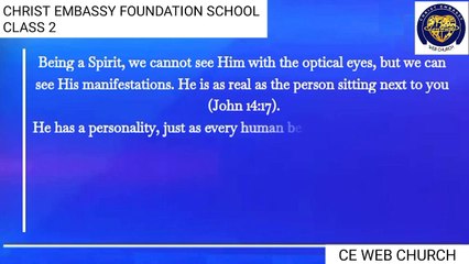 Foundation School - Class 2