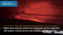 El volcán más grande del mundo entra en erupción en Hawái