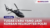 4 Kru Jadi Korban Helikopter Polri Jatuh di Bangka Belitung, Ini Tugasnya Dalam Perjalanan
