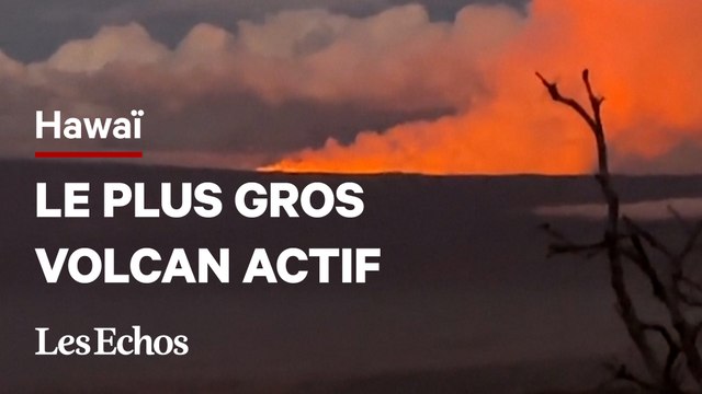Le plus gros volcan actif du monde en éruption à Hawaï