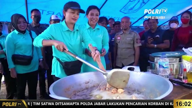 PRESISI UPDATE 16.00 WIB : Kunjungan Ibu Kapolri & Ibu Panglima TNI Dalam Rangka Pengecekan Posko Korban Bencana Alam Gempa Bumi Cianjur