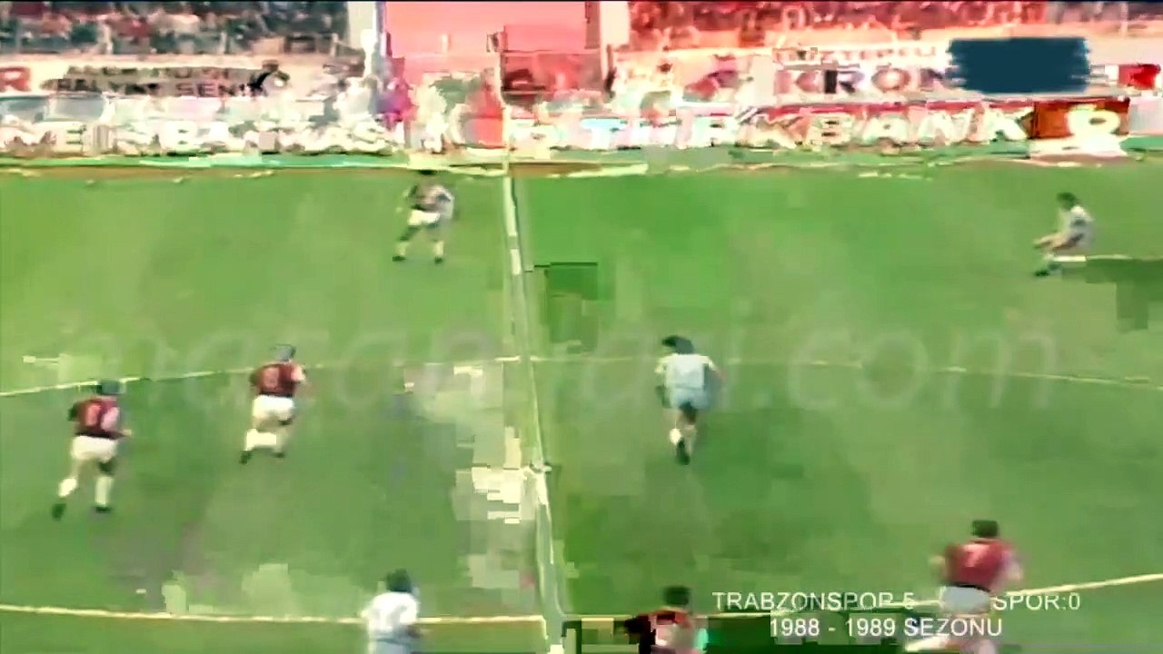 Trabzonspor 5-0 Rizespor [HD] 29.10.1988 - 1988-1989 Turkish 1st League Matchday 11