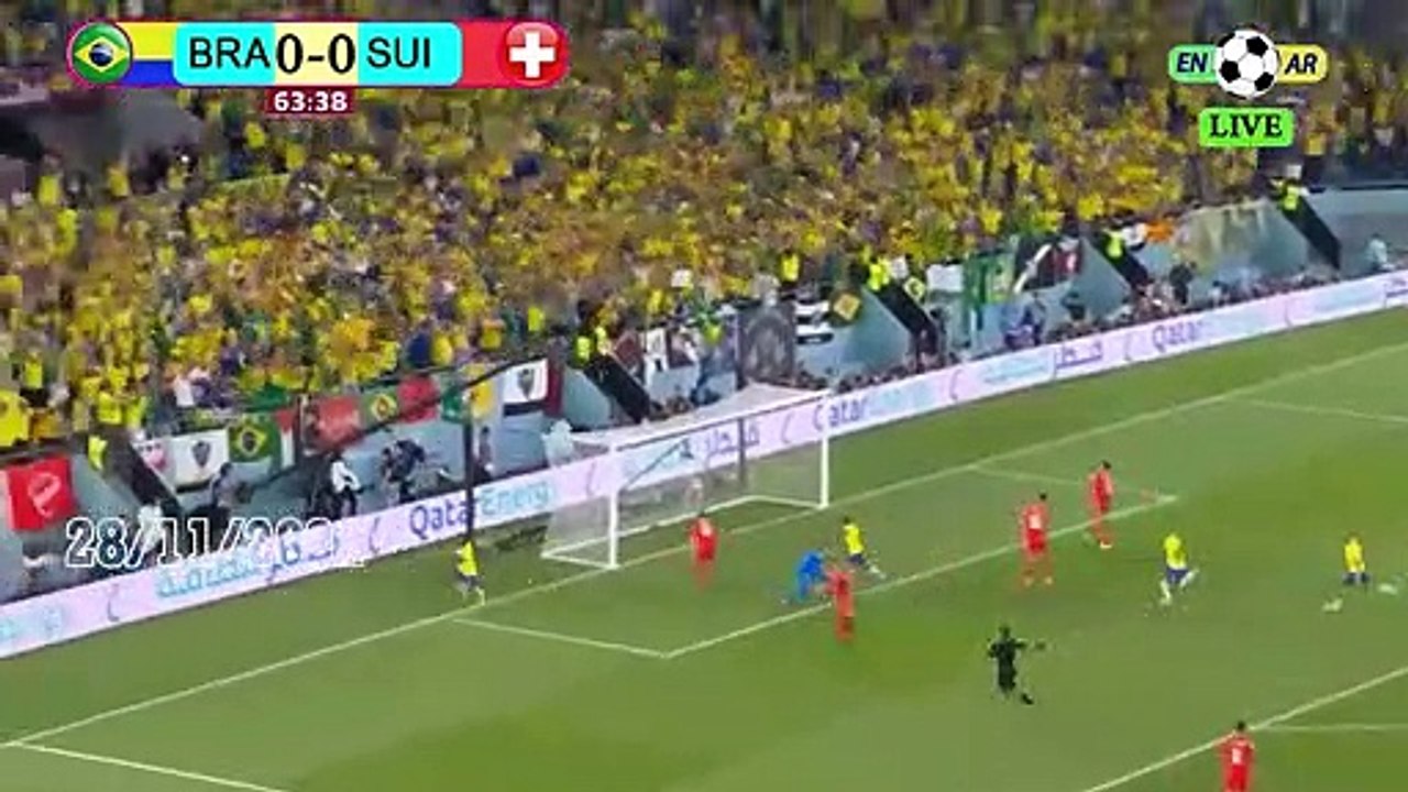 Brazil 1-0 Switzerland -- سويسرا0-1البرازيل - world cup 2022 كأس العالم