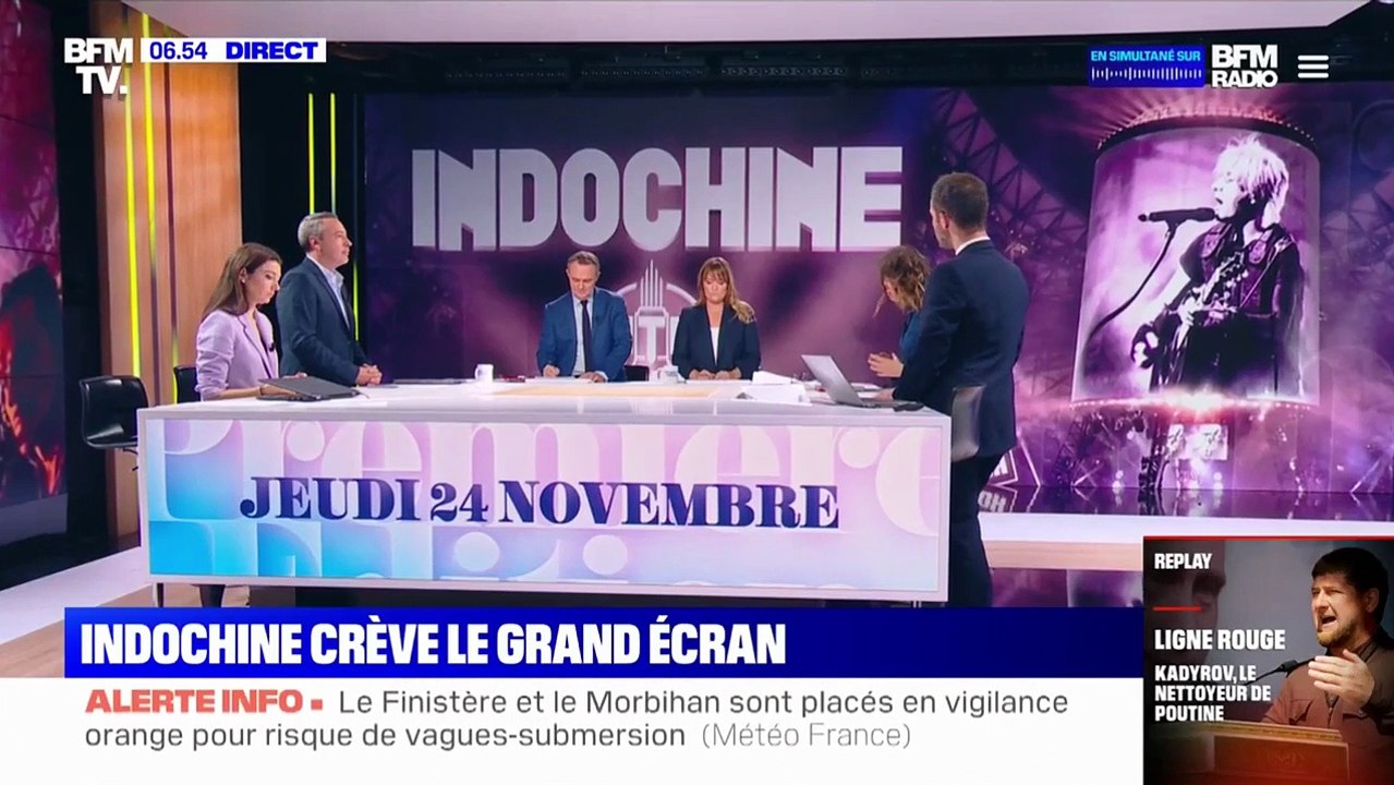 Indochine crève le grand écran avec le film de son Central Tour