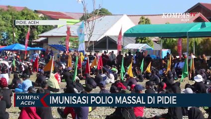 Imunisasi Polio Massal di Pidie