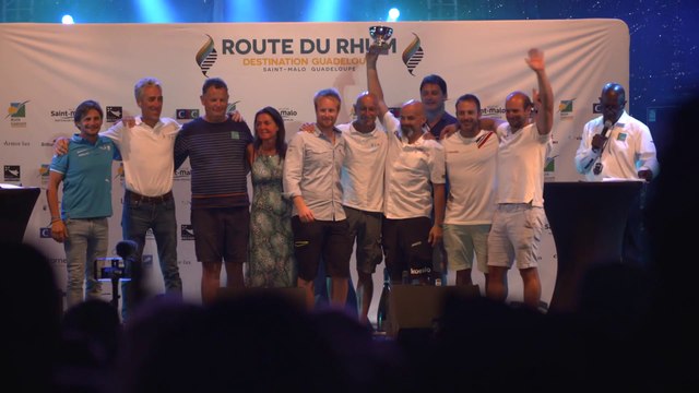 Route du Rhum - Destination Guadeloupe 2022 - Remise des prix skippers - Rhum Mono Rhum Multi Ocean Fifty Class40 IMOCA