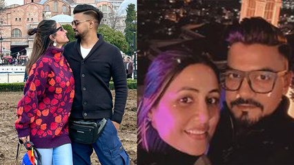 Hina Khan Boyfriend Rocky Romantic Turkey Vacation Photo Viral । Boldsky *Entertainment