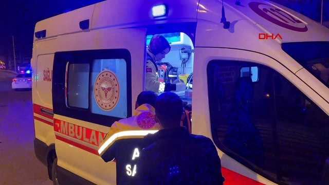 TIR ile otomobil çarpıştı, otomobil ikiye bölündü: 1'i ağır 3 yaralı