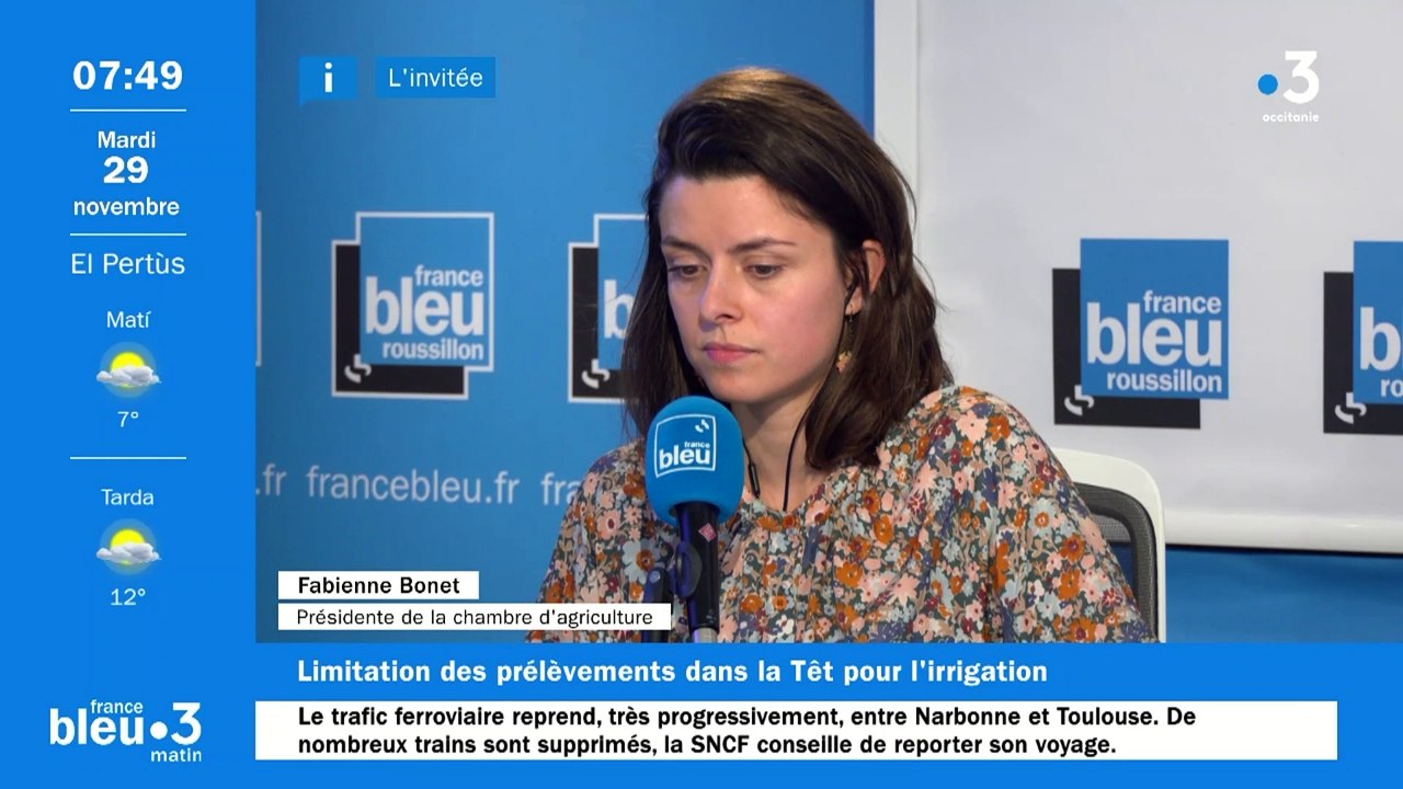 "Sans irrigation, 6.000 hectares vont disparaître dans les Pyrénées-Orientales" selon les agriculteurs