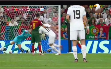 ملخص مباراة البرتغال مع الأوروغواي
