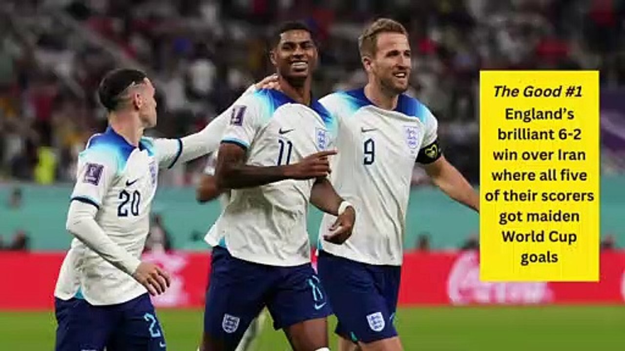 World Cup 2022 - Week One: The Good, the Bad and the Ugly