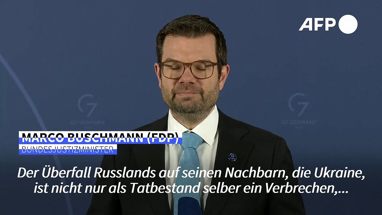 Buschmann: Russlands Kriegsführung ist „verbrecherisch“