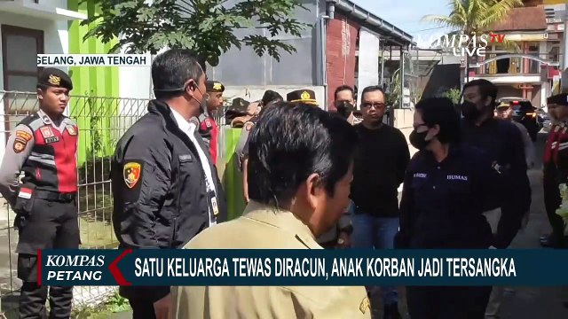 Tiga Anggota Keluarga di Magelang Tewas Diracun, Sang Anak Jadi Tersangka