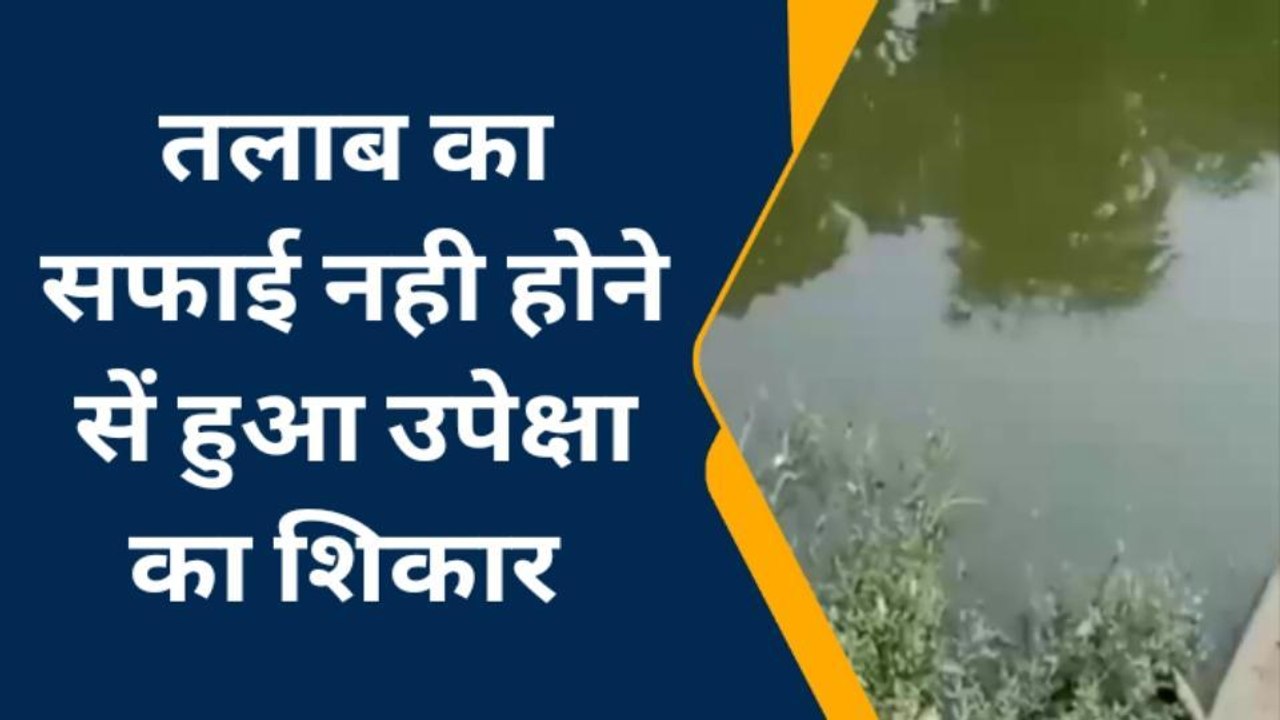 सिवान: तालाब हुआ उपेक्षा का शिकार,चारों तरफ कूड...