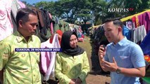 Guru TK dari Bandung Hibur Anak-anak di Pengungsian Gempa Cianjur
