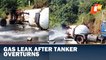 Gas Leak After Tanker Overturns In Koraput, Odisha