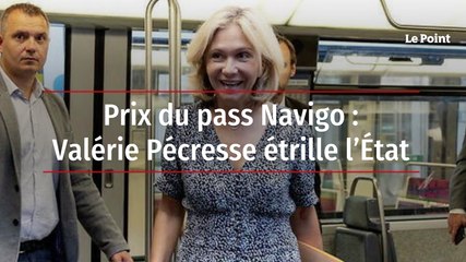 Prix du pass Navigo : Valérie Pécresse étrille l’État