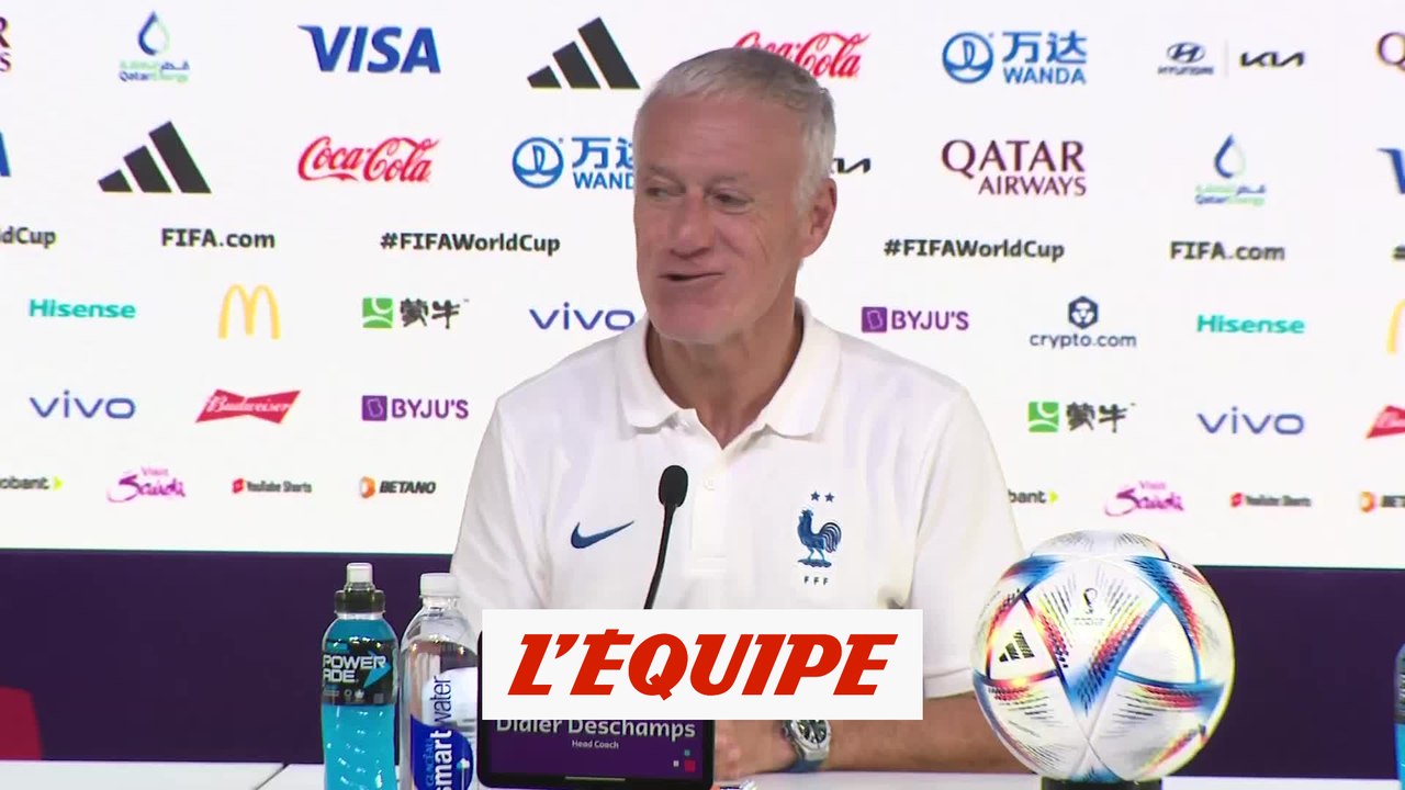 Deschamps : « Il y a des alternatives » au poste de latéral gauche - Foot - CM 2022 - Bleus