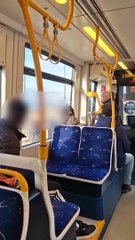 Teens violently attack Blackpool tram
