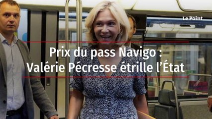 Prix du pass Navigo : Valérie Pécresse étrille l’État