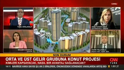 Orta ve üst gelir grubuna konut projesi