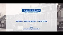 Le Plat d'Étain, hôtel, restaurant et traiteur à Brou.