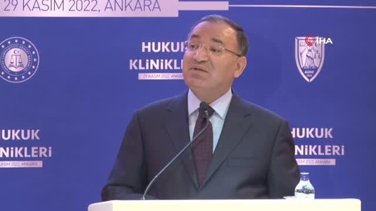 Adalet Bakanı Bozdağ, hakim ve savcı adaylarıyla bir araya geldi
