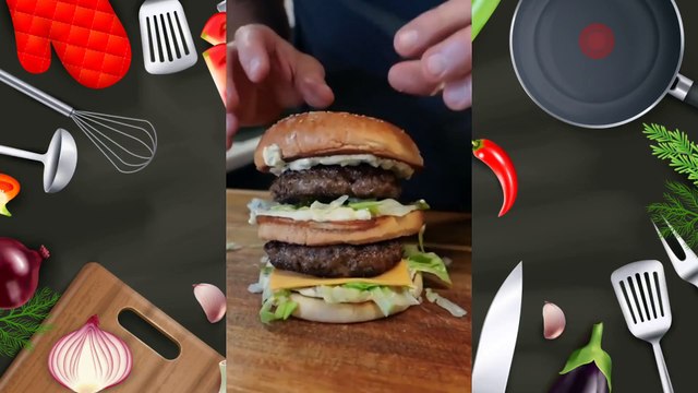 Bigger Better McDonald's Big Mac Burger