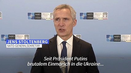 Nato-Generalsekretär: Putin nutzt "den Winter als Kriegswaffe"