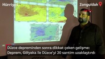 Dikkat çeken gelişme: Deprem, Gölyaka ile Düzce'yi 20 santim uzaklaştırdı