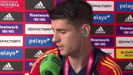 Espagne - Morata : ''Nous les avons peut-être trop respectés''