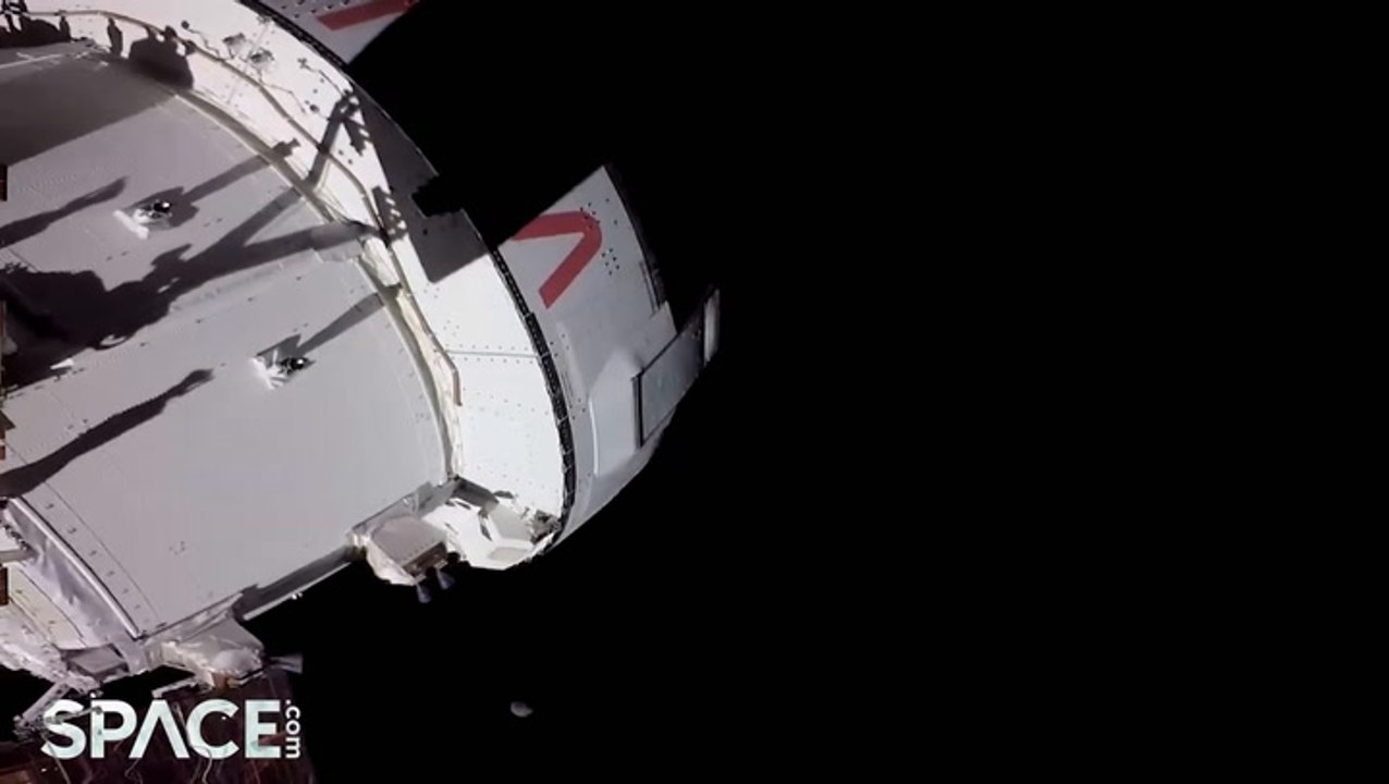 Watch NASA Artemis 1 Spacecraft's View Of Moon During Spaceflight