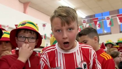 ‘So come on!’: Nine-year-old gives impassioned message to Wales team ahead of England clash