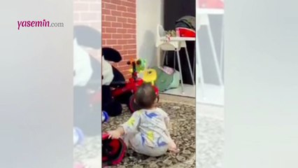 İşten gelen babasını her seferinde böyle karşılıyor... İzleyenlerin içini ısıttı