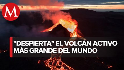 Volcán Mauna Loa entra en erupción provocando alerta en Hawái