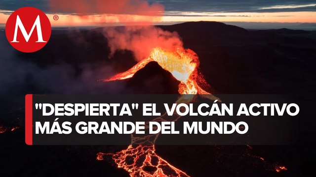 Volcán Mauna Loa entra en erupción provocando alerta en Hawái