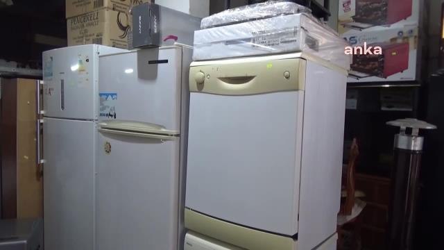 Edirneli İkinci El Eşya Satıcısı: Fiyatlar Yükseldi. Geçen Sene 150-200 Liraya Satarken Bu Sene 3 Bin Liradan Aşağı Çamaşır Makinesi Veremiyoruz