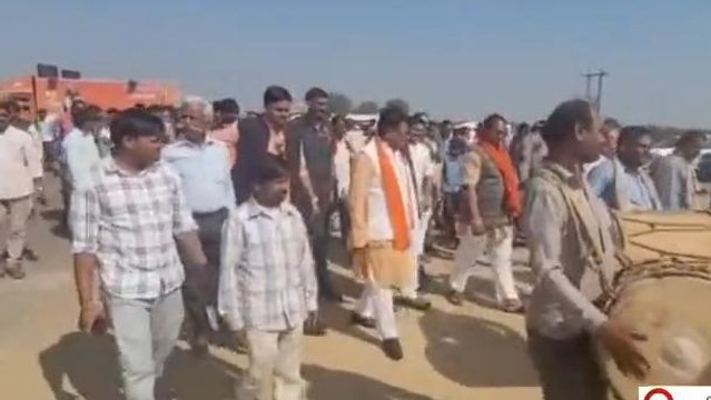 अलीराजपुर जिले से निकली जनजातीय गौरव यात्रा, पारंपरिक संस्कृति की दिखी झलक
