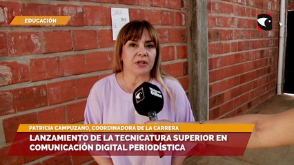 Lanzamiento de la tecnicatura superior en comunicación digital periodística