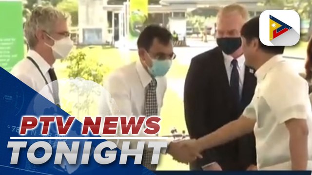 Pres. Ferdinand R. Marcos Jr. visits International Rice Research Institute headquarters in Laguna