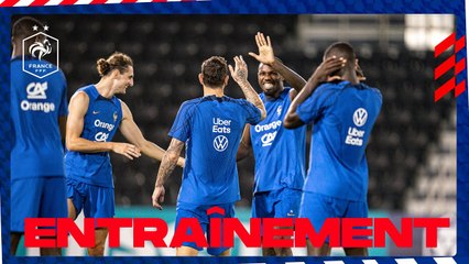 La séance du soir des Bleus I FFF 2022