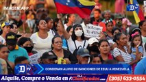 Condenan alivio de sanciones de EEUU a Venezuela | El Diario en 90 segundos